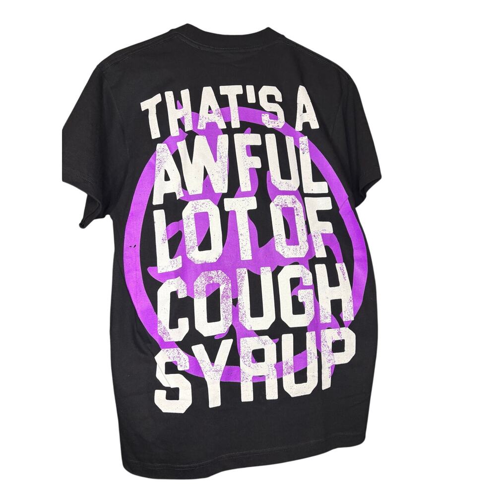 NEW Sz. M - Awful Lot of Cough x Lost Hills (Blk/Purple)